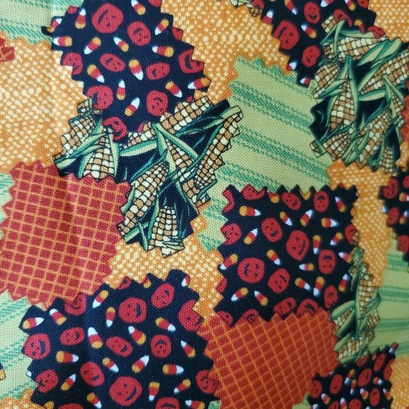 Fabric RJR Halloween Magic Patchwork Corn Pumpkin Quilting Cotton 2 yards 78X44 - Picture 4 of 5